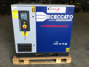 Compressore rotativo usato Ceccato Mod. CSB 30 hp con Inverter