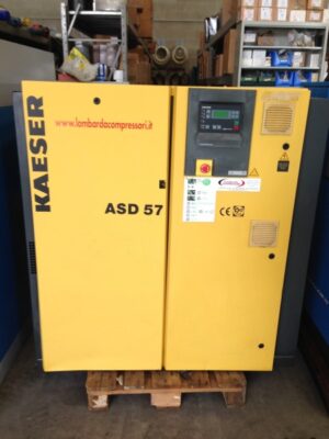 Compressore a vite usato Kaeser mod. ASD 57 - 30 KW