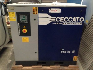 Compressore a vite usato CECCATO Mod. CSB 30 hp - 22 kw