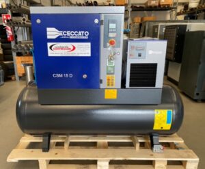 Compressore nuovo Ceccato CSM 15 HP  con serbatoio +essiccatore