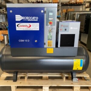Compressore nuovo Ceccato CSM 15 HP  con serbatoio +essiccatore